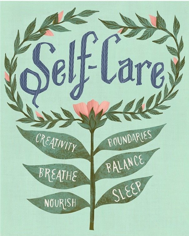 May 1st marks the first day of Mental Health Awareness month, this lovely piece from @heatherpowersart reminds of areas to focus on and ways to care for ourselves this month and moving forward. 

#surfacedesign #artlicensing #tippitytopbestestartever