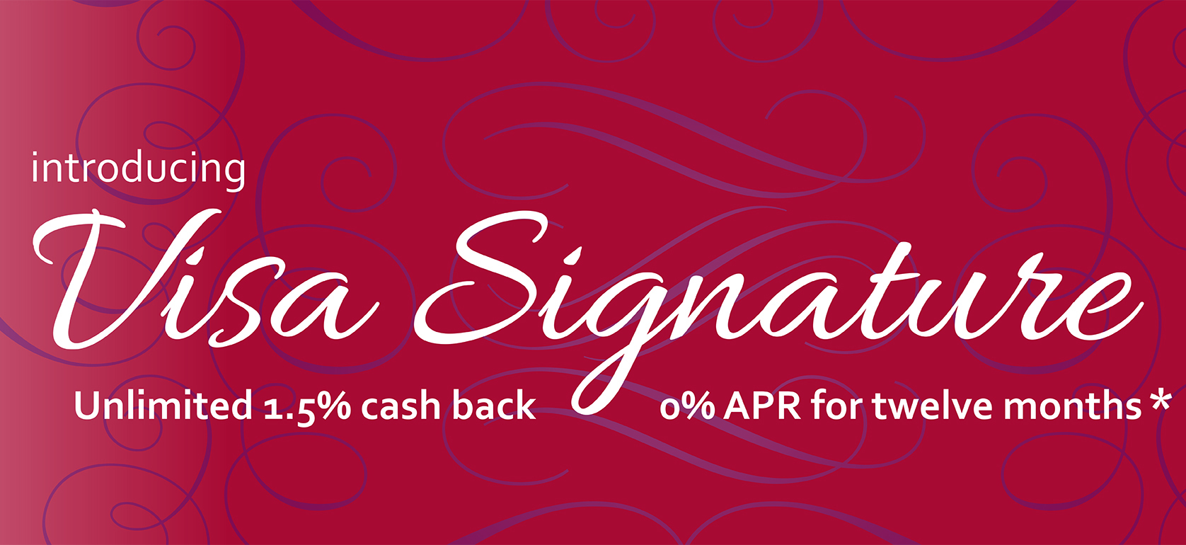 The NEW Visa Signature Card — How Do You C.U.