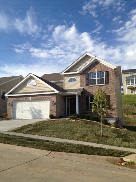 Front of new homeowner’s ‘Home Sweet Home’. Photo submitted with approval by: Angela D.
