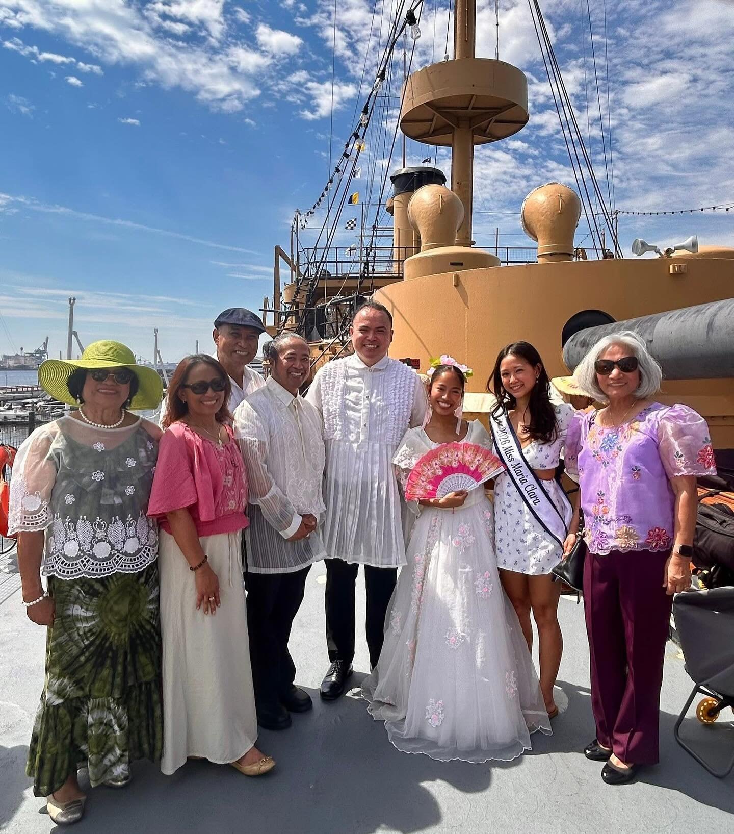Filipino Heritage Month kicked off with our Flag Raising Ceremony commemorating the 128th Anniversary of the Battle of Manila Bay on the USS Olympia at Penn&rsquo;s Landing🇵🇭 #fecgp #mmc26