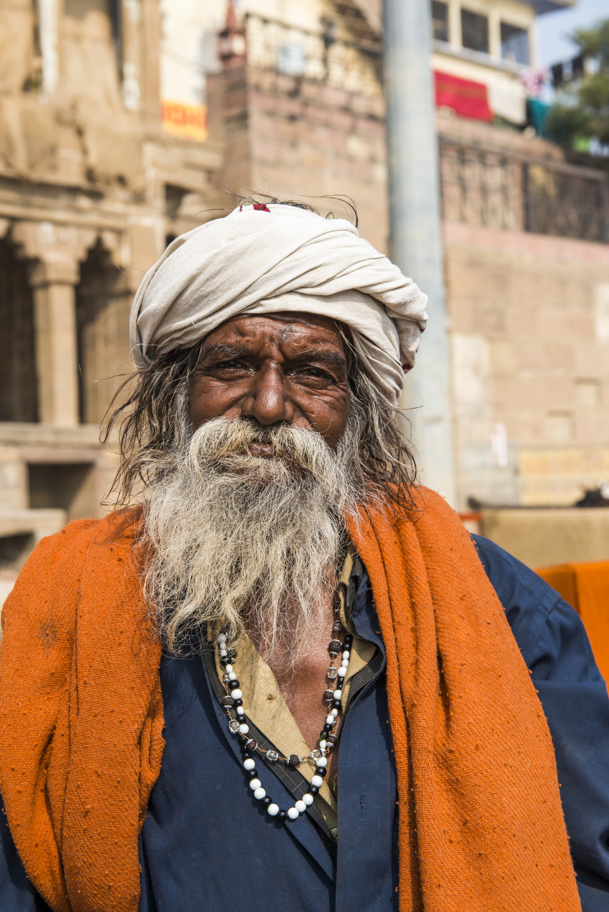  The holy city of Varanasi is filled with highly religious and spiritual people. 