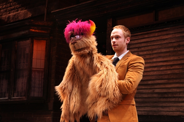 Trekkie Monster and me, at Avenue Q