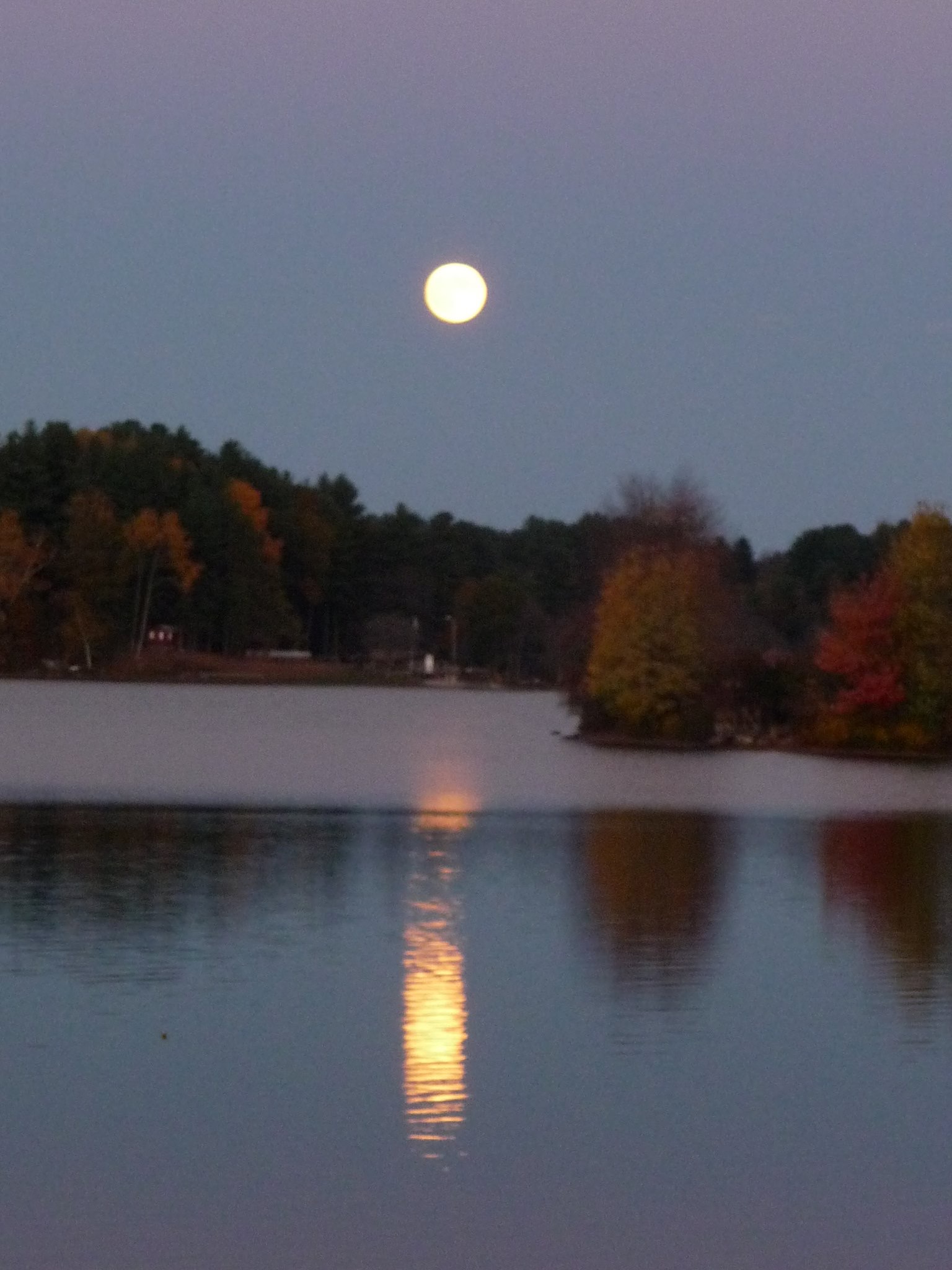 Full moon, fall 2013