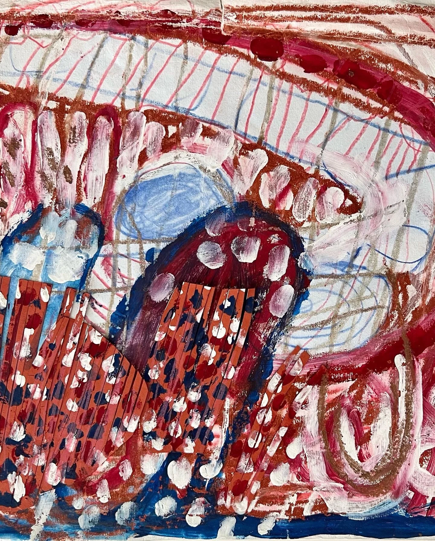 12x16 inch color and cut paper