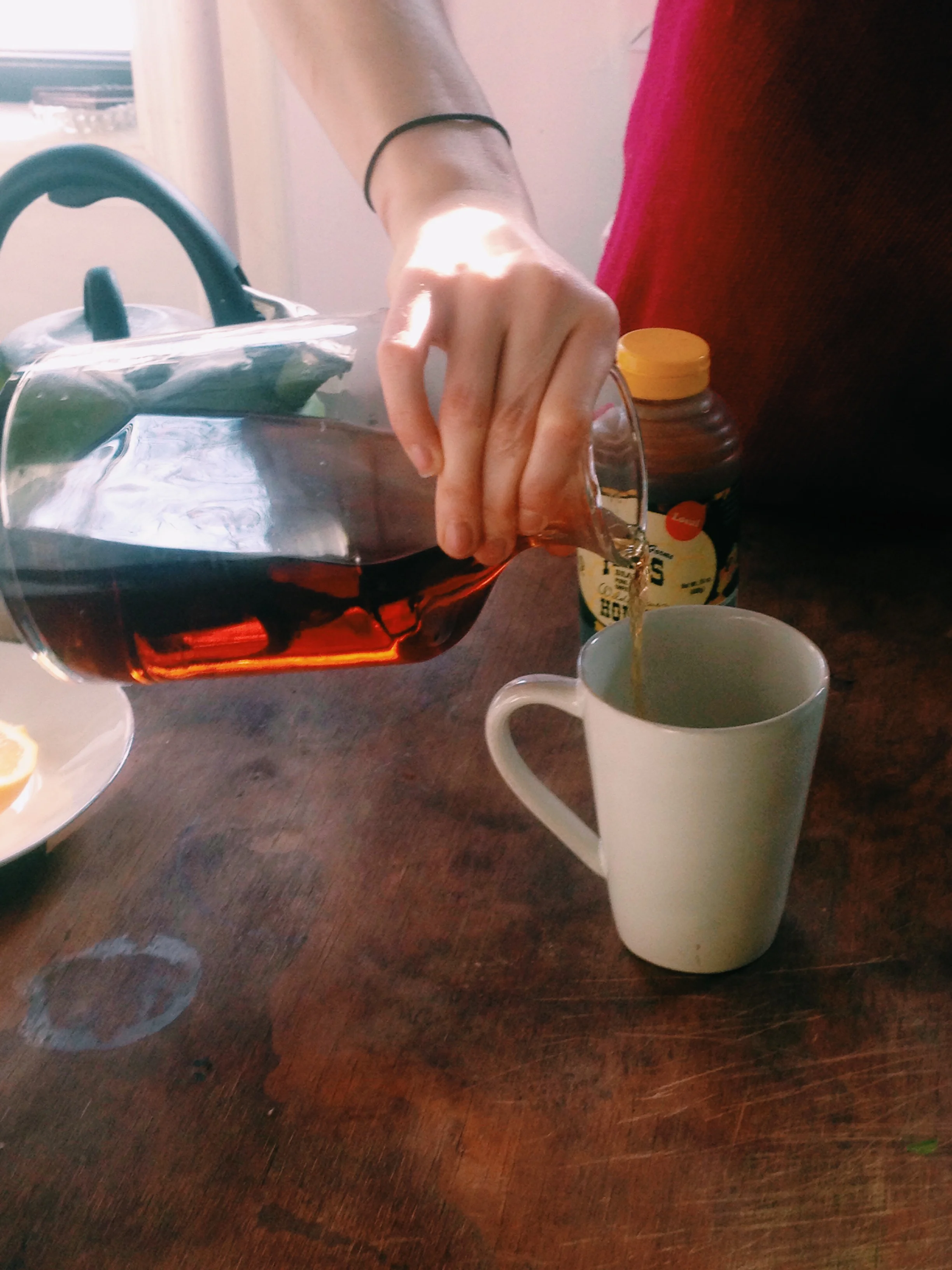 Add a measure of rum.