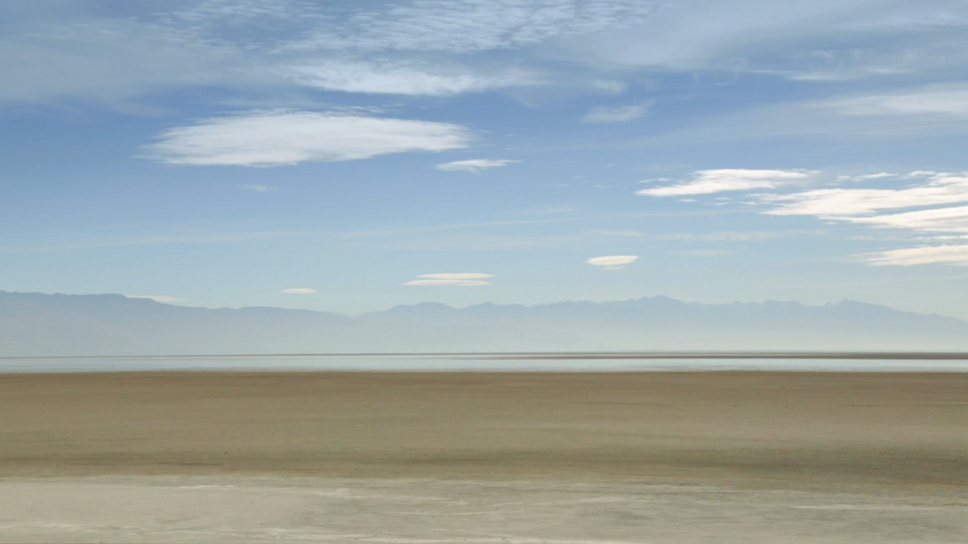 Driving out to Antelope Island offers a striking perspective of the current low lake levels. 