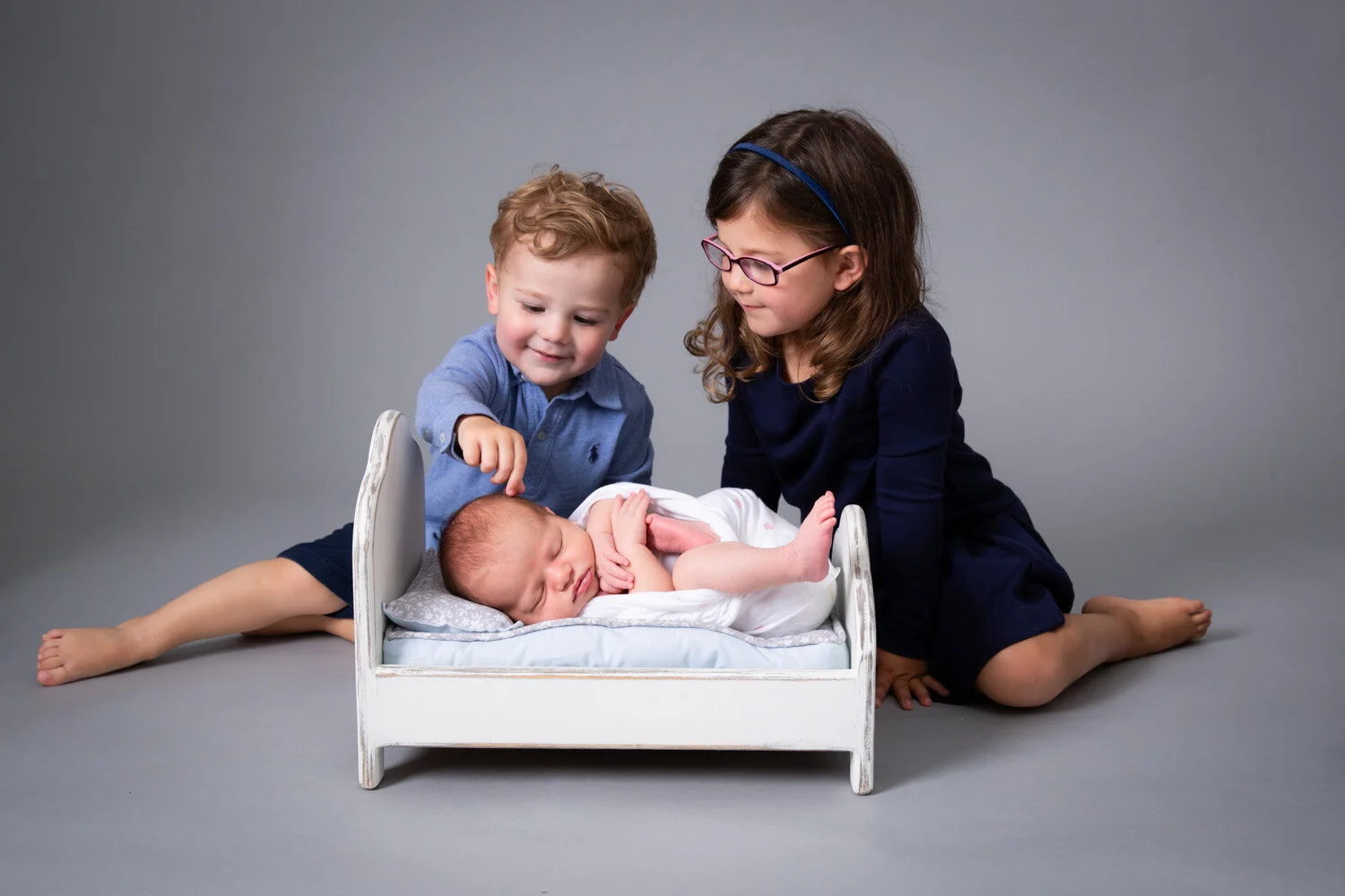 The proudest big sister and brother!