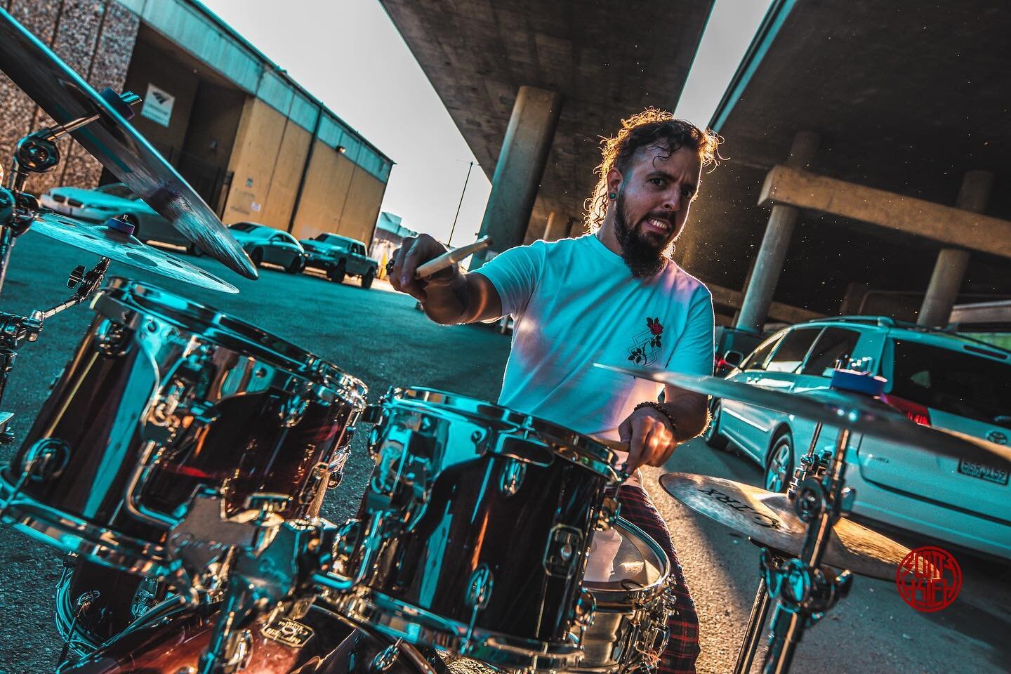 check out these awesome shots with BETO @beatalks 
Drummer/Percussionist/Producer

We roamed around DTLA and found a nice spot under the 10fwy where the sunlight peaked through for the #goldenhour very happy the way these shots turned out. Be sure to