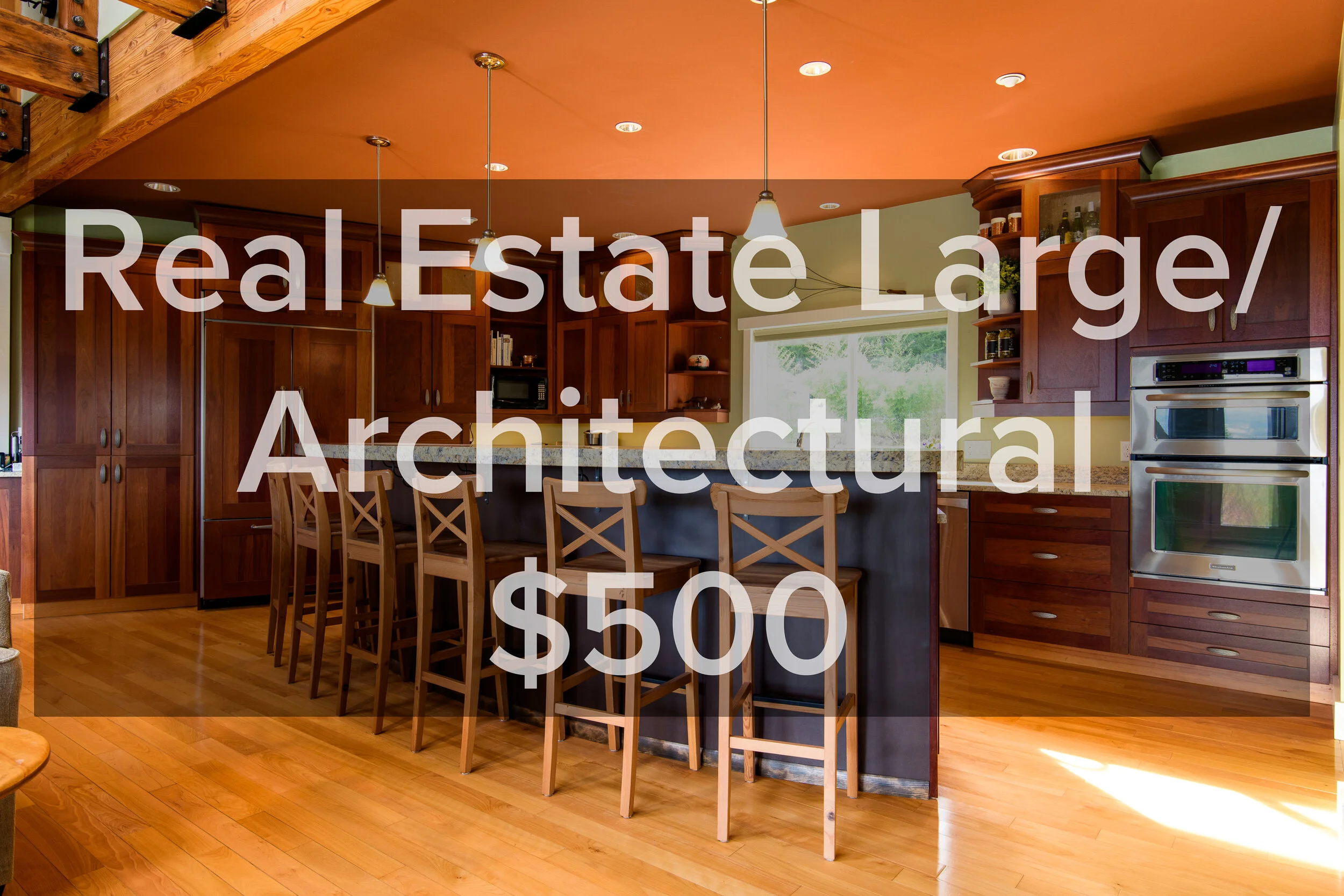 Real Estate large/architectural photos $500 -  Click for more info