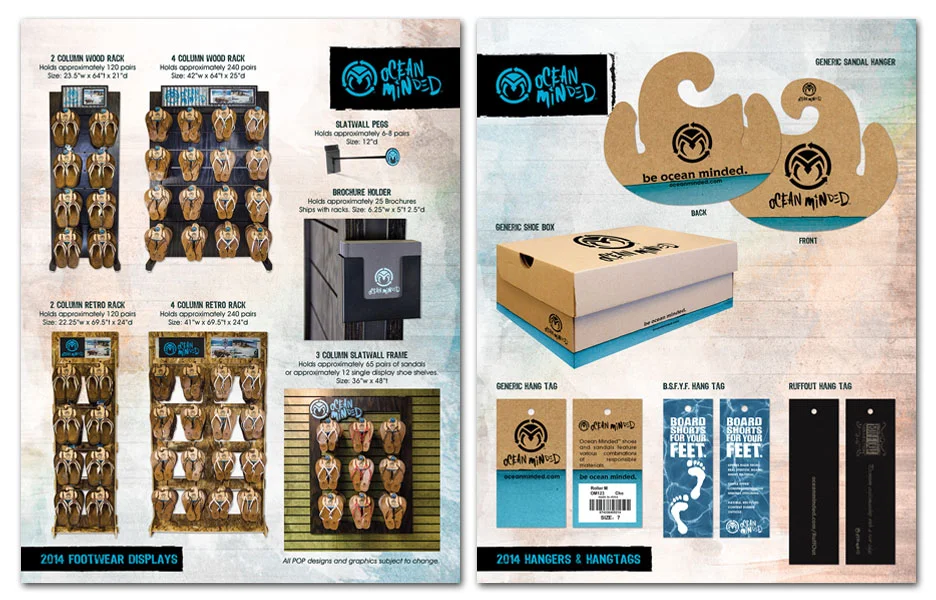 Ocean Minded Fixtures & Packaging