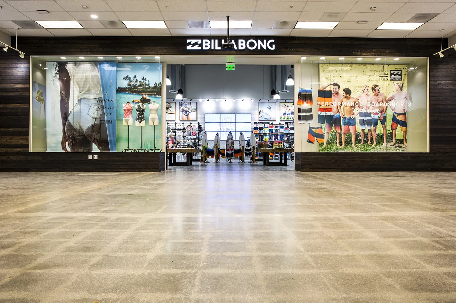 Billabong Mock-Shop