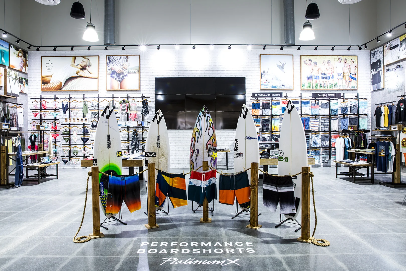 Billabong Mock-Shop