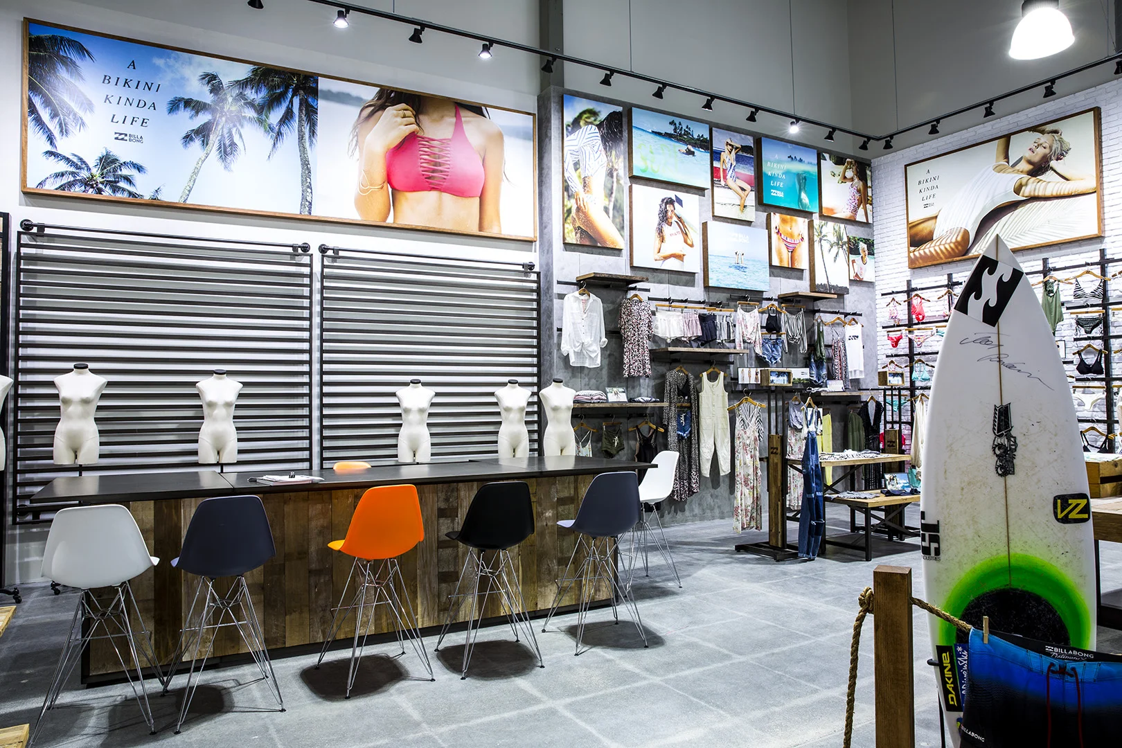 Billabong Mock-Shop