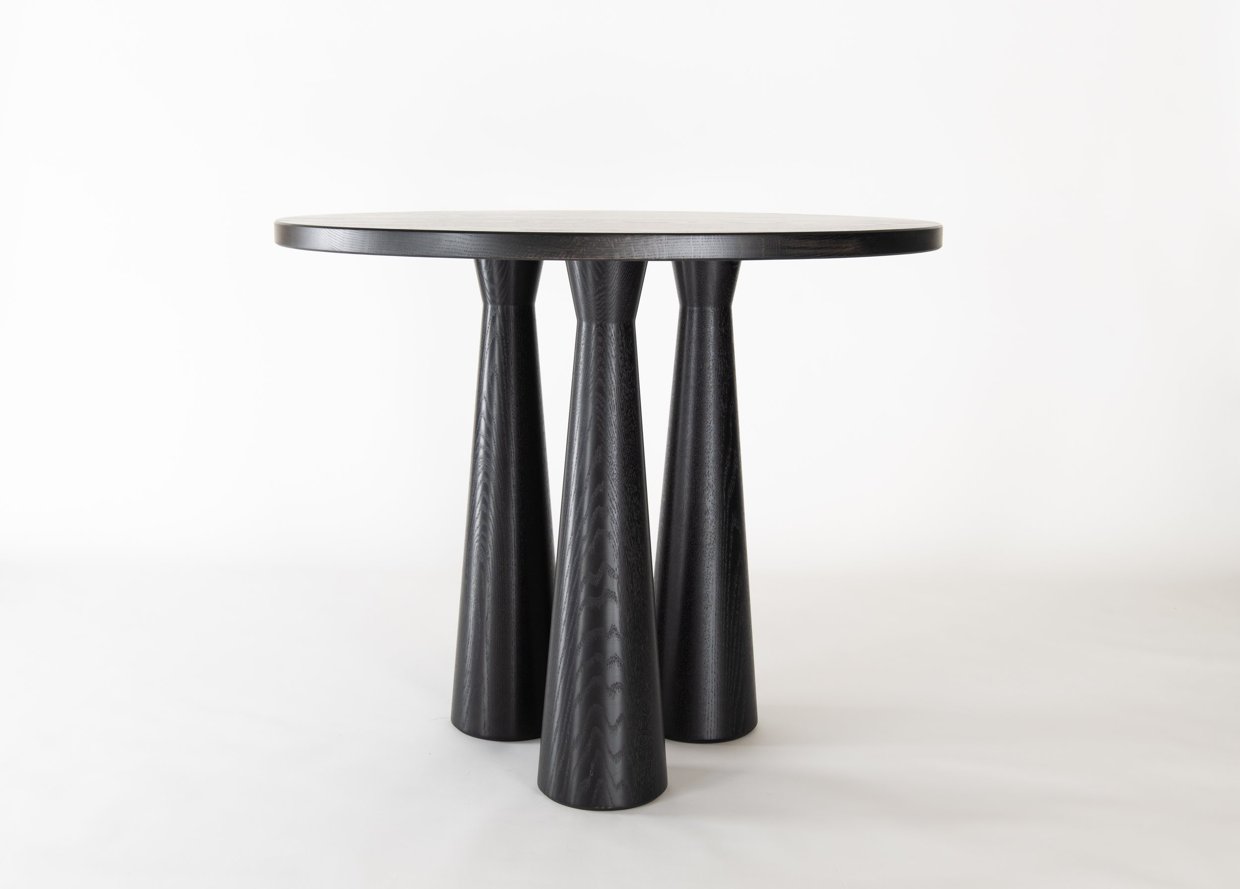 Ben _ Aja Blanc Pillar Dining Table Warm Black Stain-1.jpg