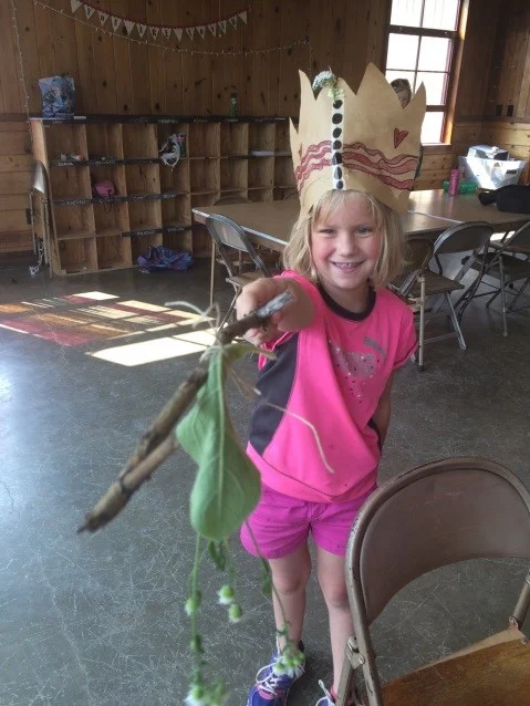 Some campers even added accessories to their royal attire.