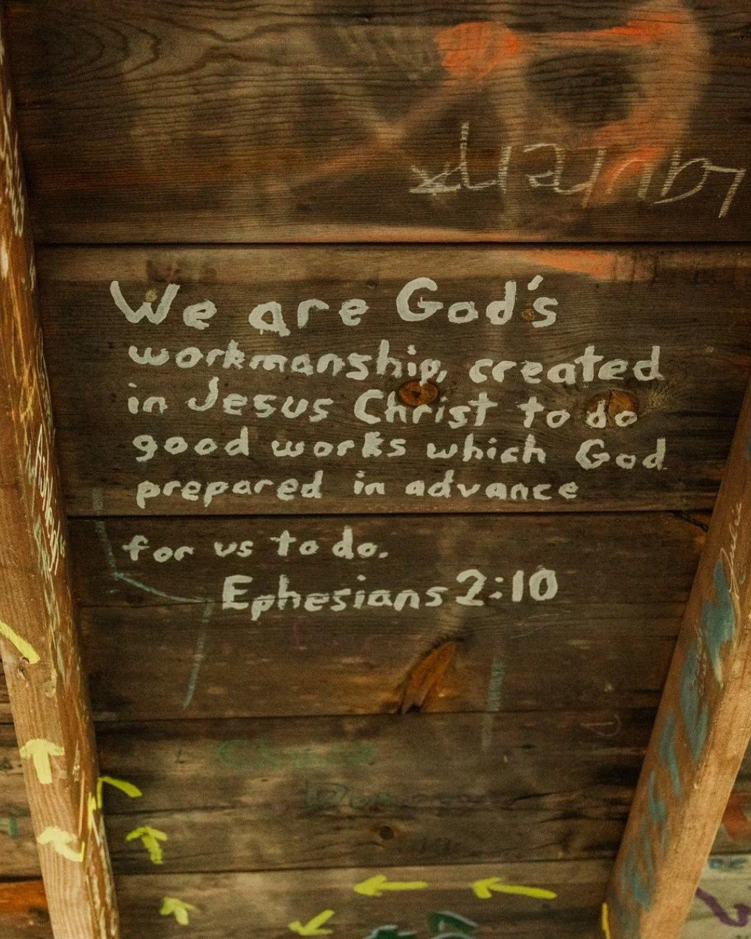 A reminder from Heartland's Craft Lodge: you were created with purpose, for a purpose. 💚

&ldquo;We are God&rsquo;s workmanship, created in Jesus Christ to do good works, which God prepared in advance for us to do.&rdquo;
Ephesians 2:10