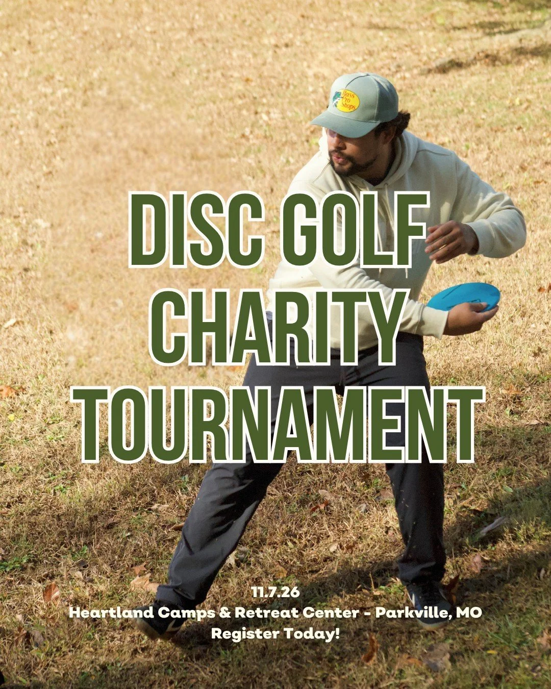 We're a month away from Heartland Camp's Disc Golf Tournament! 
Whether you're a disc golf enthusiast or you just enjoy trying new things, Heartland's Disc Golf Charity Tournament is for you! 

Join us Saturday, November 7th at 9:30am for a friendly 