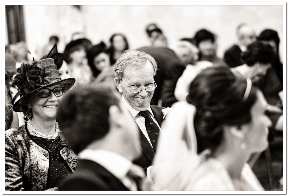 How amazing is this perfectly captured moment as dad gives the groom a telling look of how proud he is. 