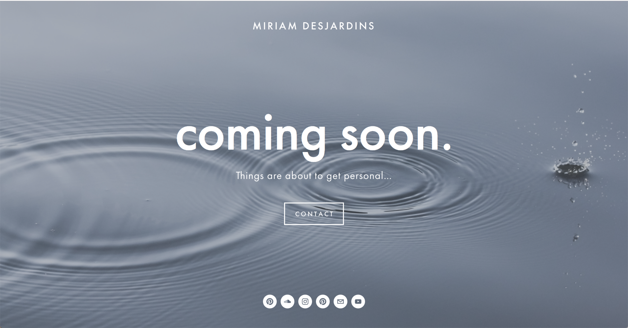 Temporary Landing Page