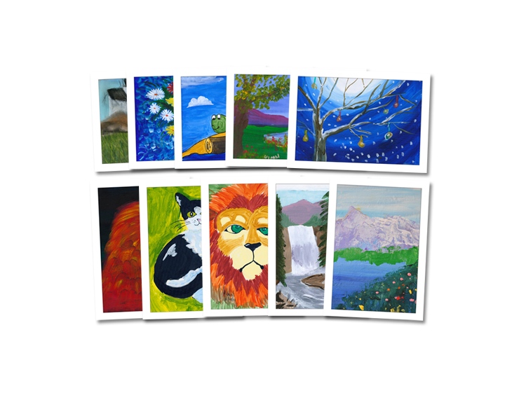 "Beautiful Life" Cards