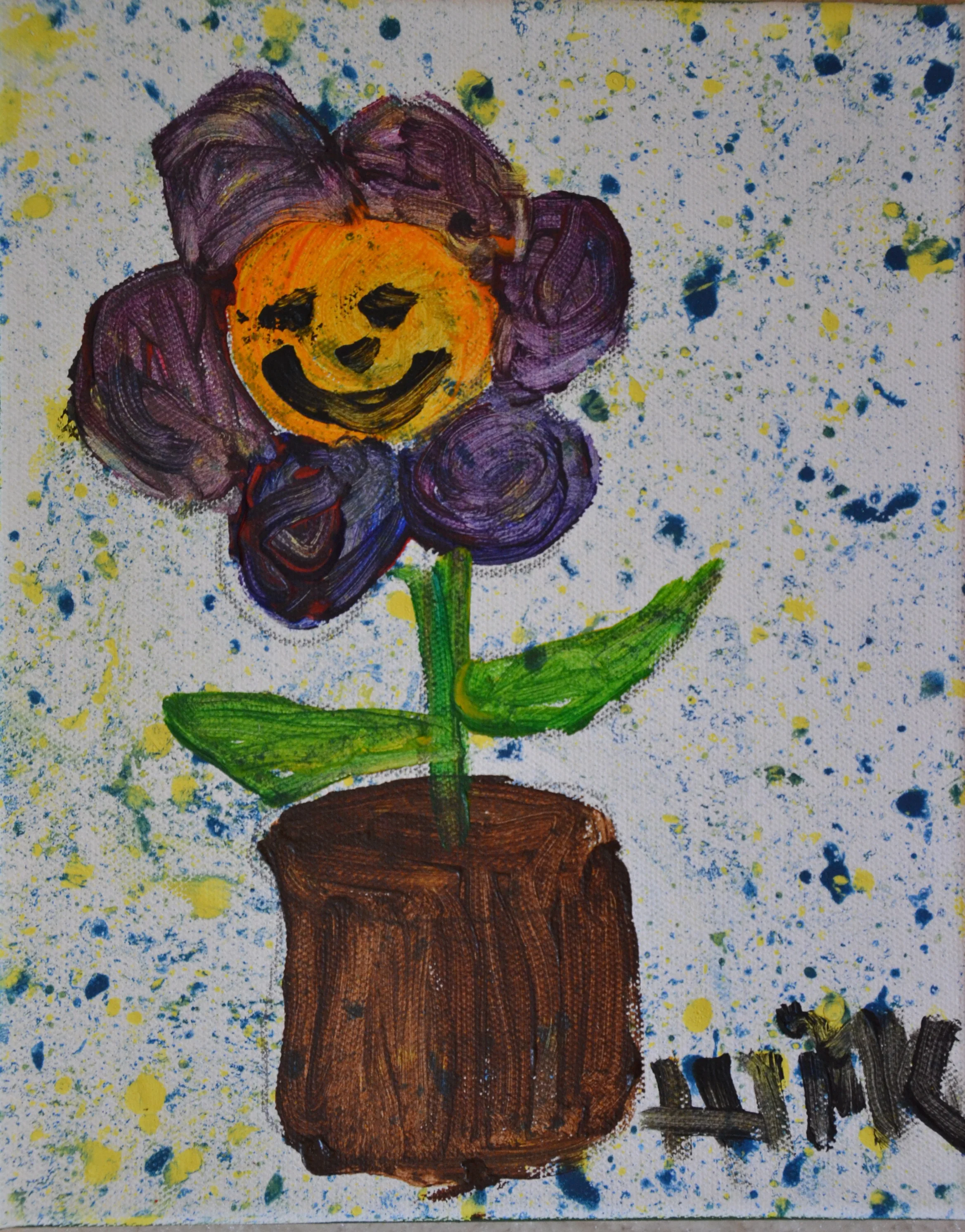 My First Sunflower.JPG