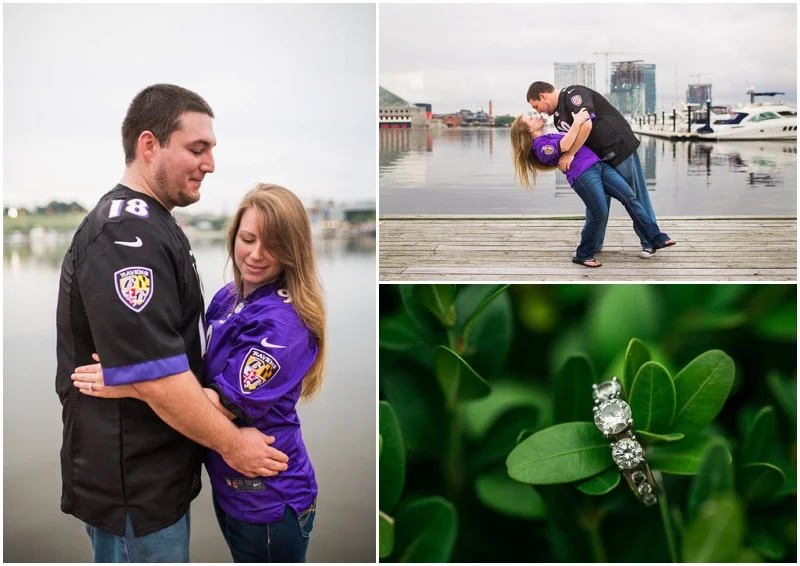 Emily & Adam's Inner Harbor Engagement