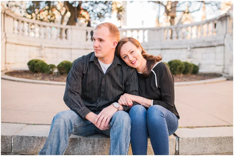 Jaime & Derek Engaged | Mount Vernon, Baltimore