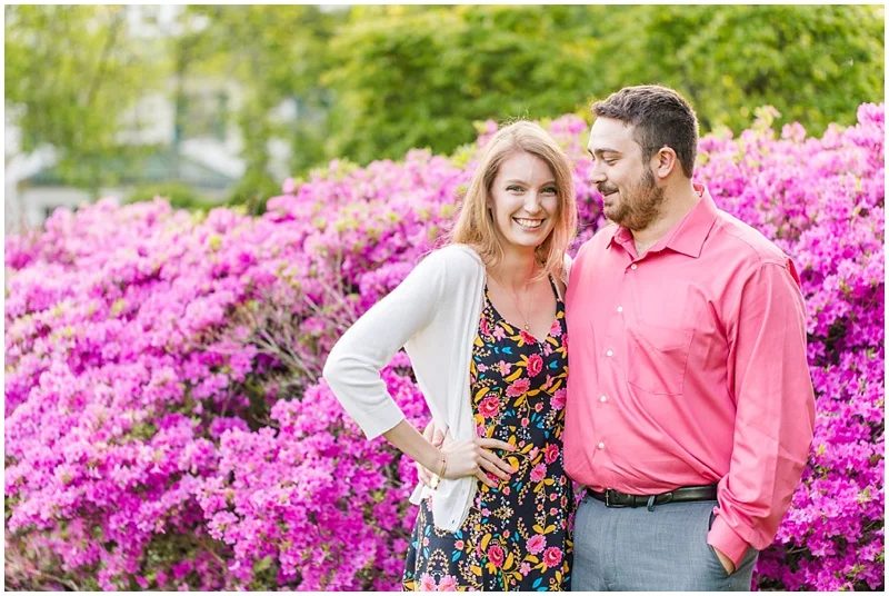 Jess & Kevin | Sherwood Gardens Engagement | Baltimore Wedding Photographer