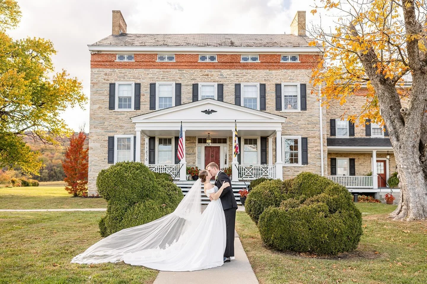 Does it get more beautiful than this? 😍 Congratulations Jill &amp; Colton!

#springfieldmanorwedding #springfieldmanorwinery #thurmontwedding #marylandweddingphotographer #fallweddings #timelesswedding #frederickweddingphotographer #fnpwedding #life
