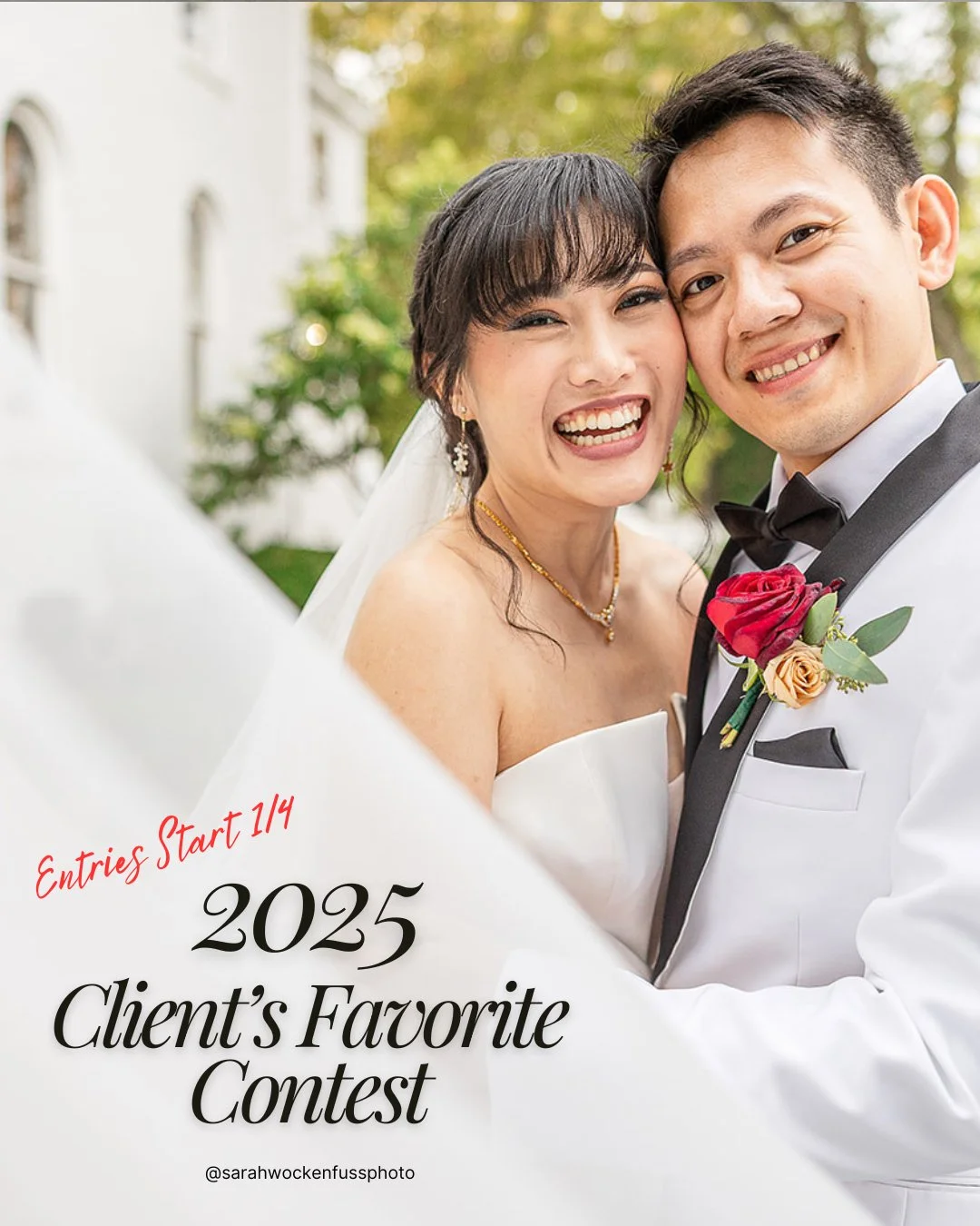 I'm starting your Friday with some exciting news! I'm officially bringing back my Client's Favorite Facebook Contest for 2025! This contest is always so much fun and interactive! I love getting to see everyone's favorite images, because they are alwa