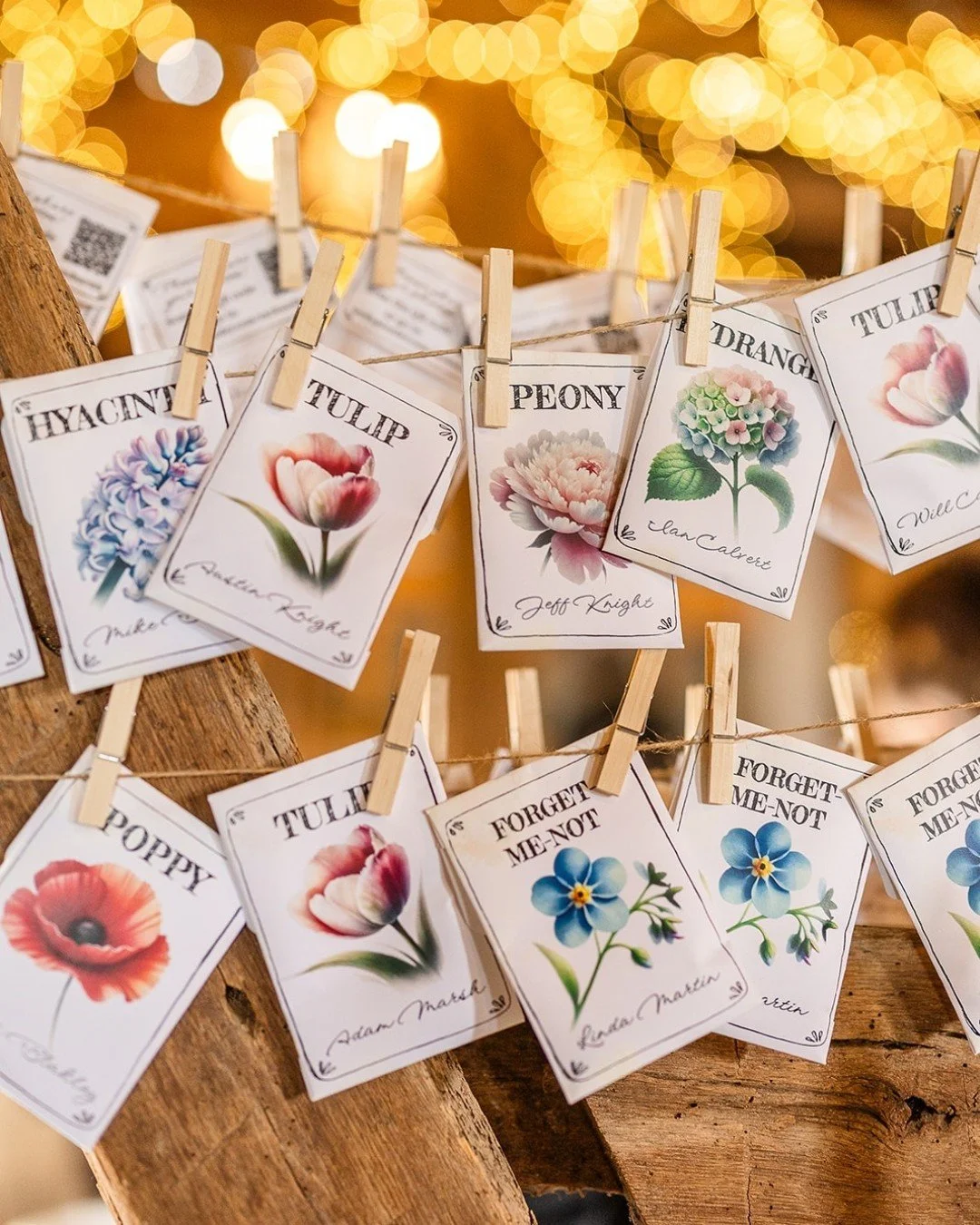 As an avid gardener, you know I loved these place card from Sarah &amp; Zack's wedding at Montagu Meadows! 

#montagumeadows #marylandweddingphotographer #receptiondetails #carrollcountyphotographer #westminstermd
