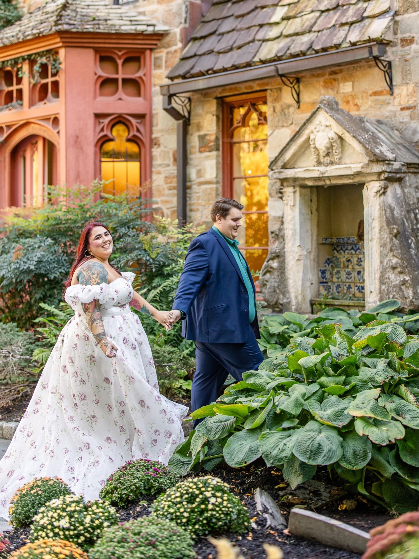 Charlotte &amp; Danny had an epic engagement session at @cloisterscastle 💍 Next October we will be back at the castle celebrating their wedding!

#cloisterscastle #cloisterscastlephotographer #baltimoreweddingphotographer