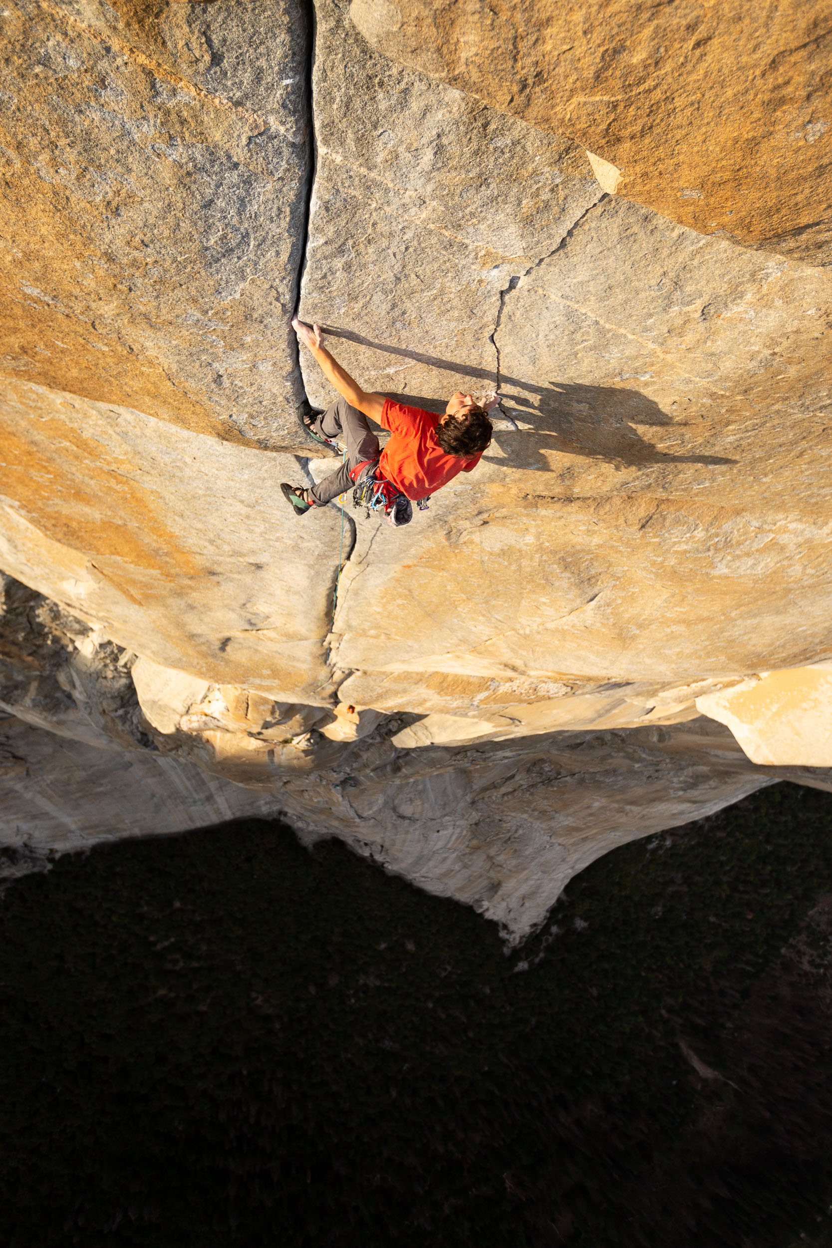  Brad Gobright climbing the Salathé Wall, El Capitan, 2018 