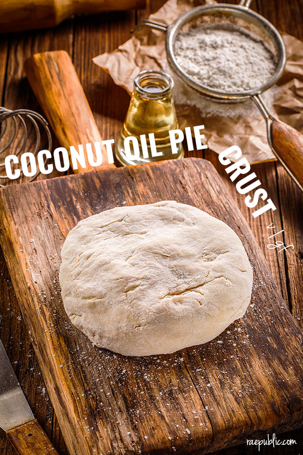 Easy, 4 ingredient vegan pie crust. This plant-based pie dough is flaky and soft all at the same time and literally melts in your mouth. It is delicious in both for sweet or savory vegan recipes. 