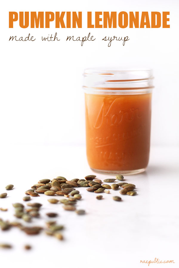 Easy vegan PUMPKIN LEMONADE that ALL pumpkin lovers will swoon over. However, if you're not a pumpkin fan you won't be a fan of this plant-based lemonade. 