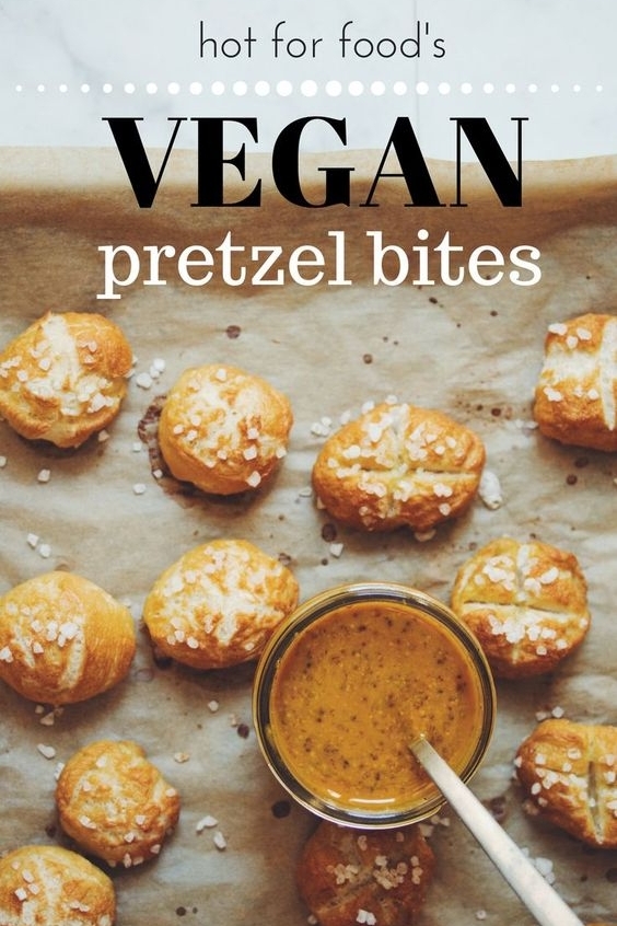 Amazing vegan PRETZEL bites!