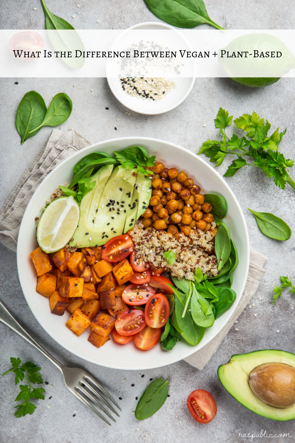 What is the difference between a plant-based diet, a vegan diet, and a plant-based vegan diet?