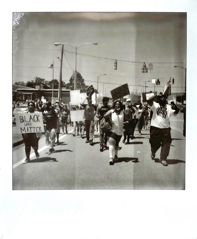 30 years from now, looking back, will you be proud of what you did to help make the world a little better place? I am proud to have been a voice today along side of my community. #blacklivesmatter 🤜🏻💥🤛🏾