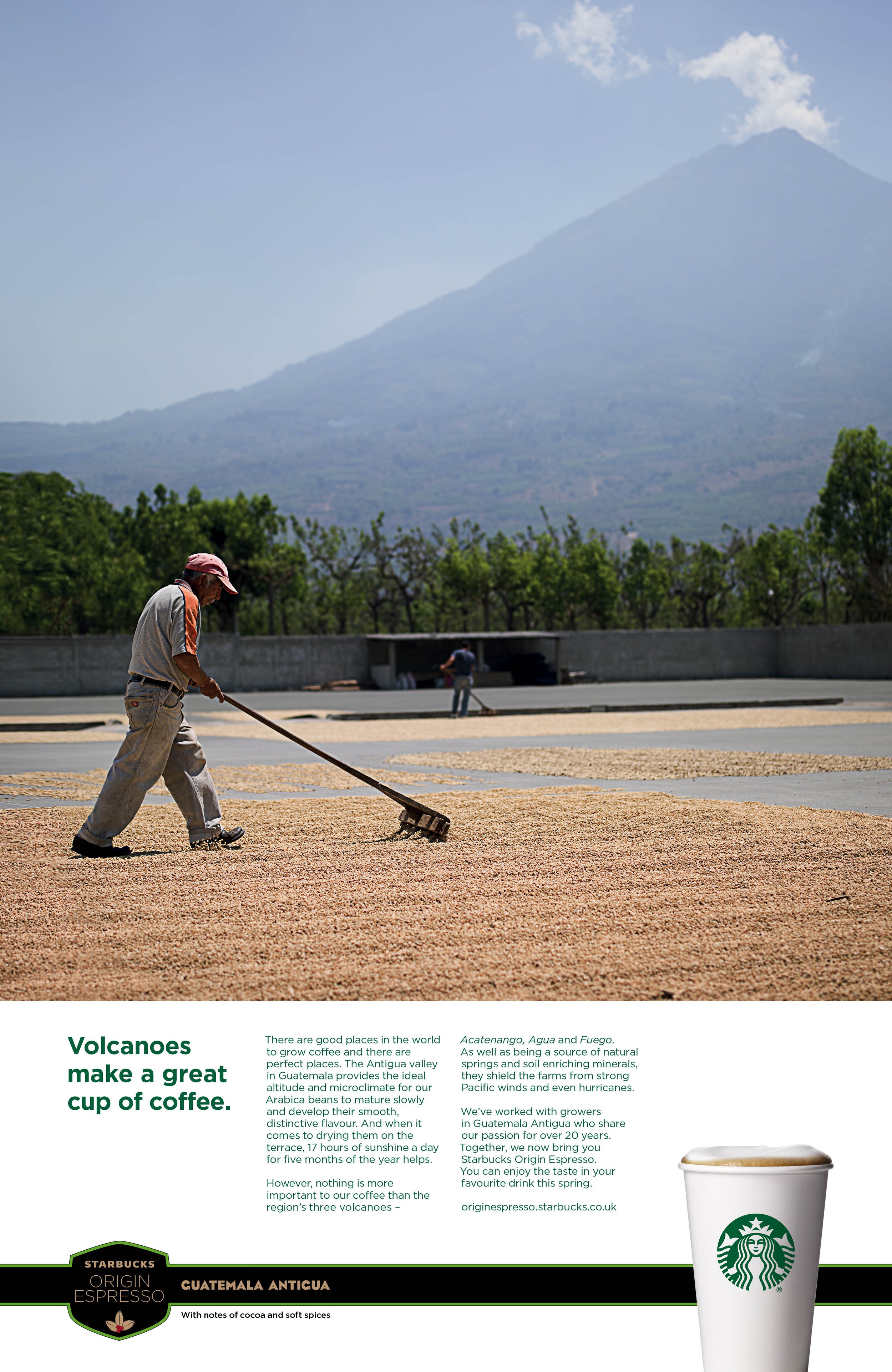 Starbucks Origin Espresso Volcanoes Press