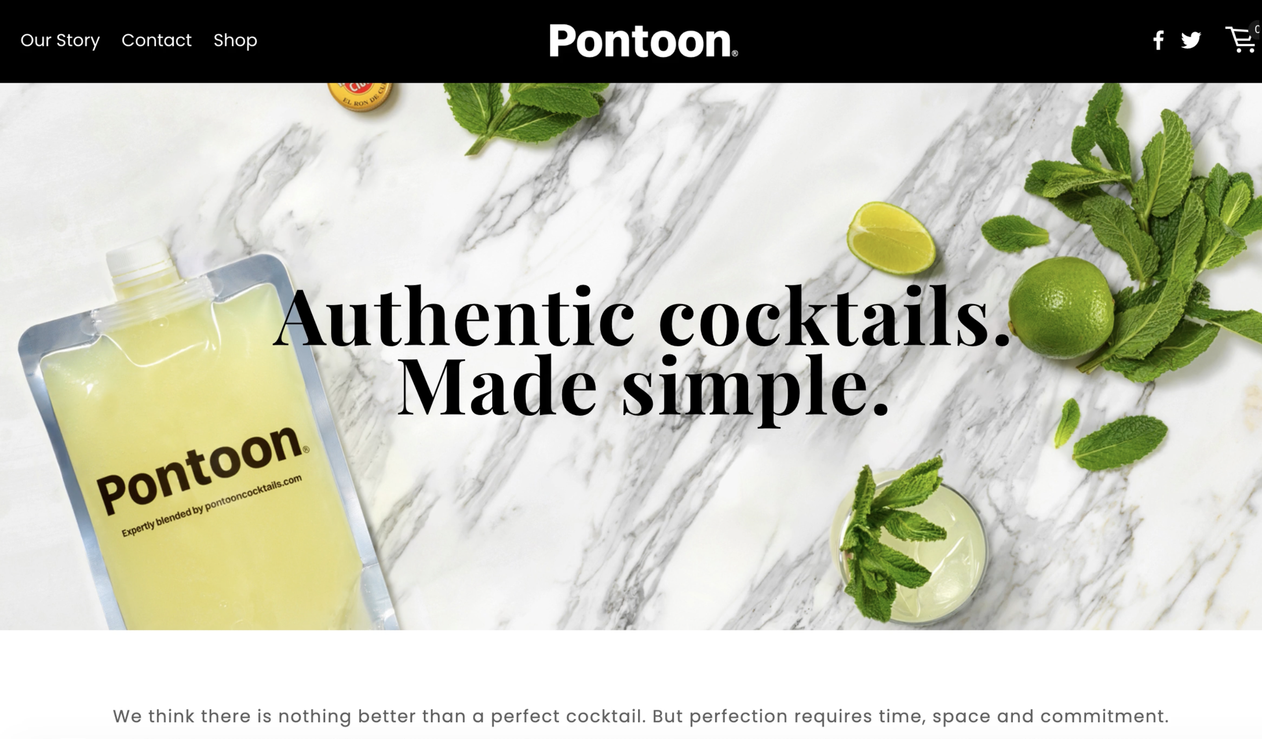 Pontoon cocktails full website copy