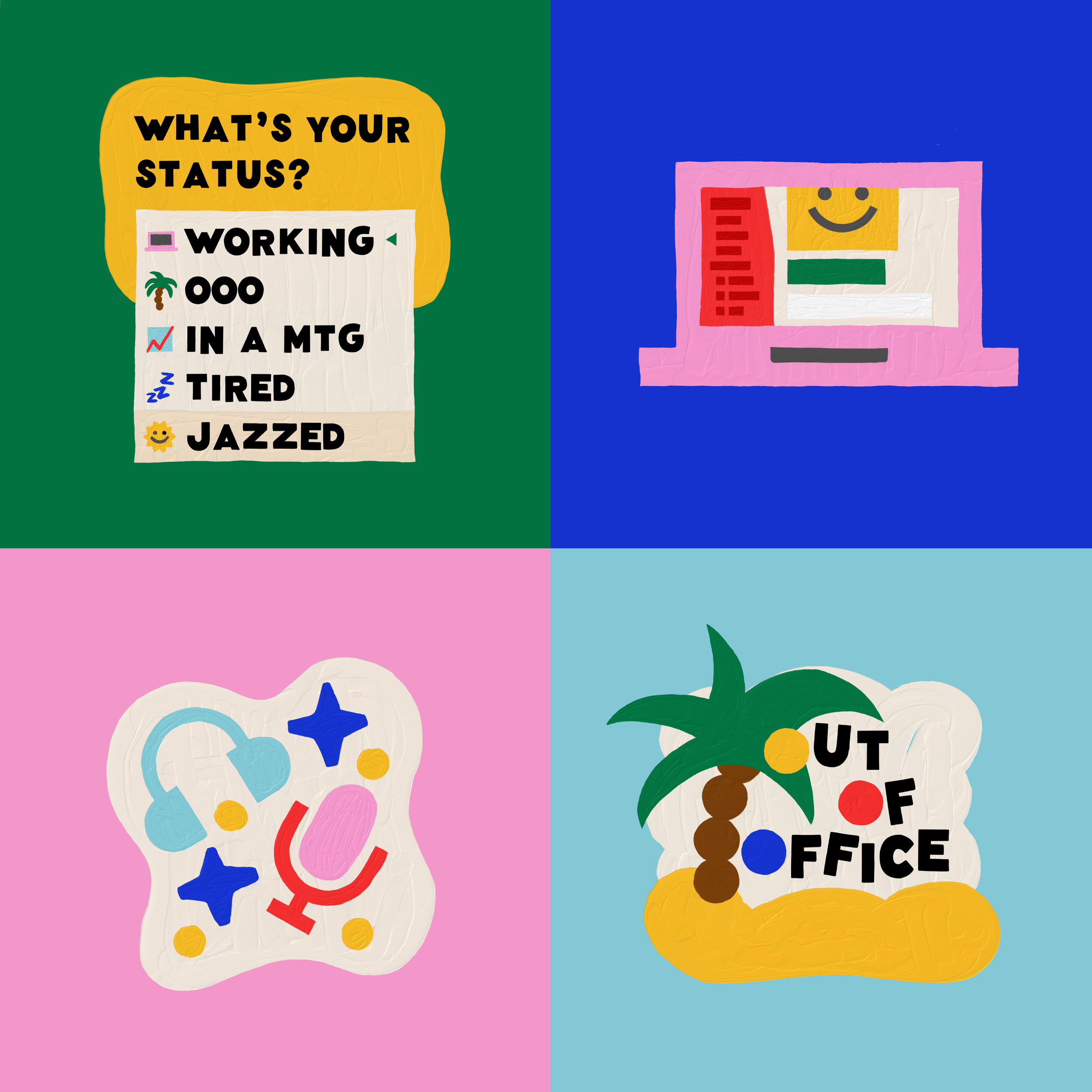 Social Stickers and Assets for Slack