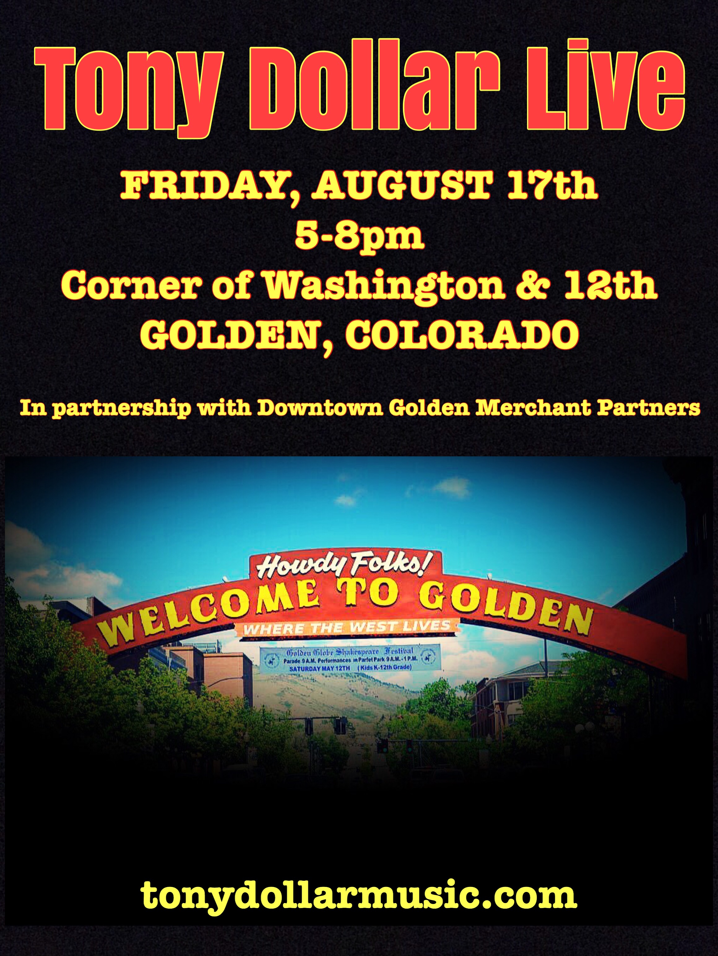 Live in Golden!