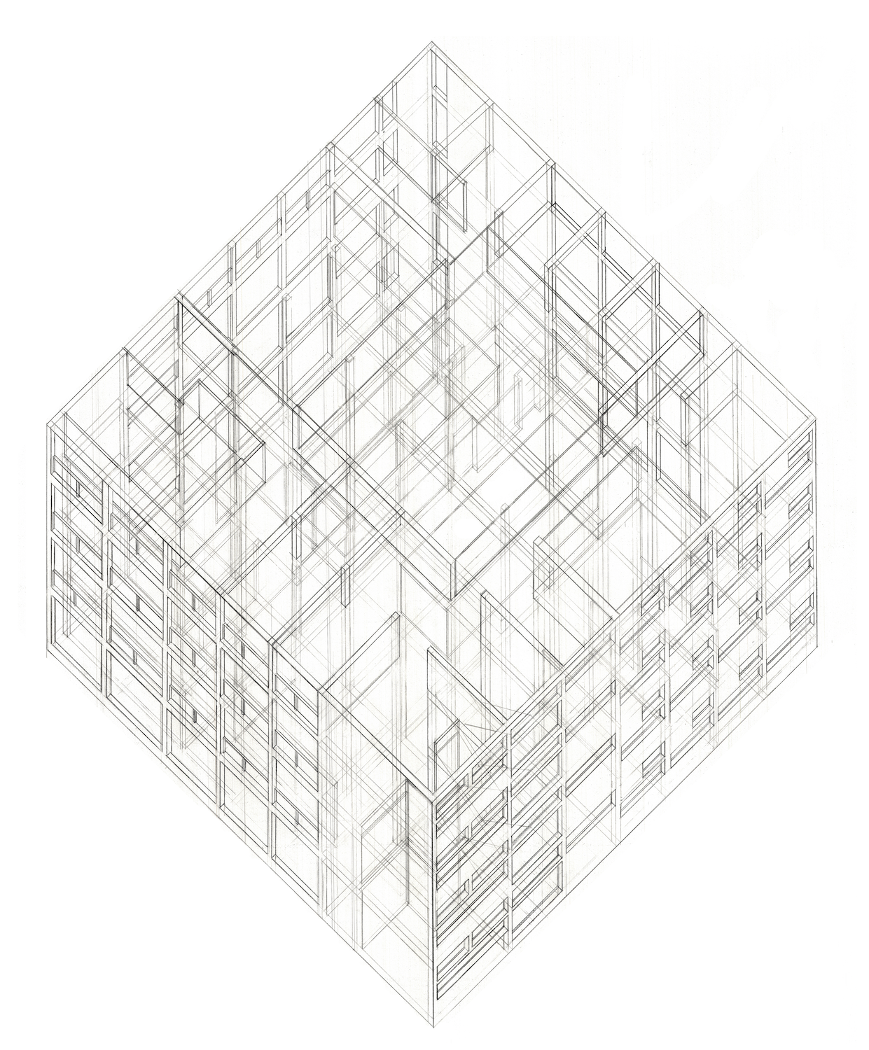 Axonometric Manual Drawing