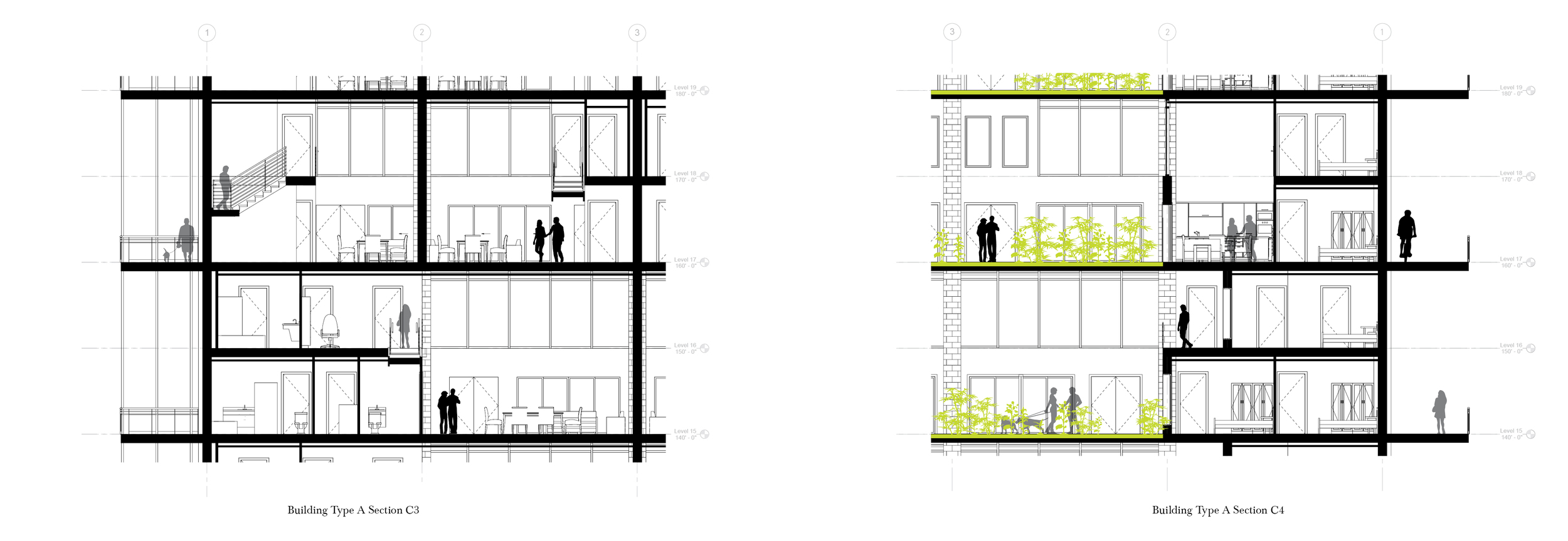 Building Type A Section C3 and C4