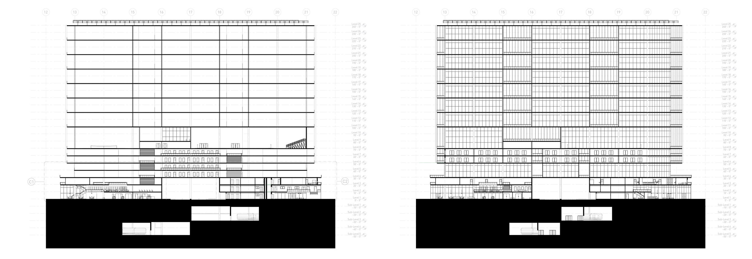Building Type C Section B3 and B4