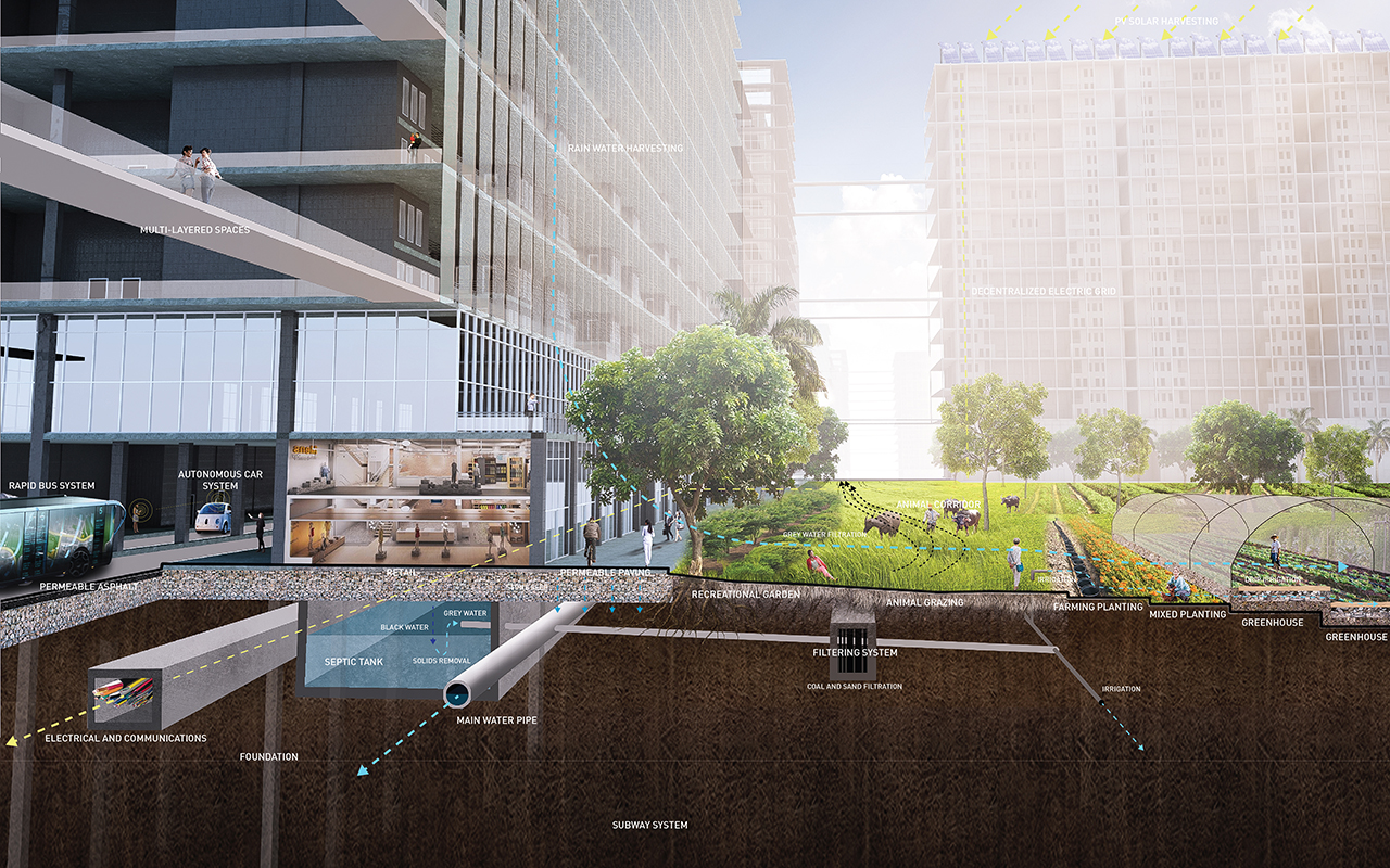 Masterplan Selection A Rendered Perspective C