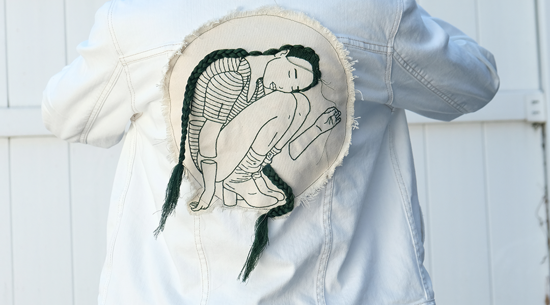 An NYC Artist Puts Her Spin On Summer Denim — And It’s All In The Details , June 2018. Image: TZR