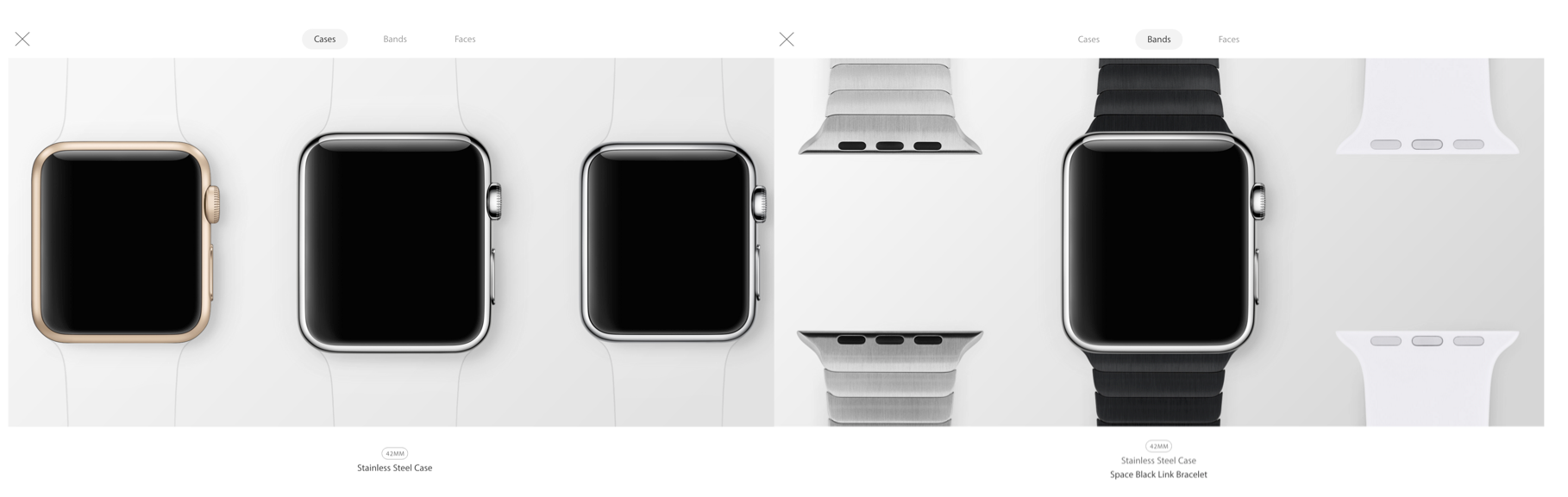 Apple's New Apple Watch Interactive Gallery.