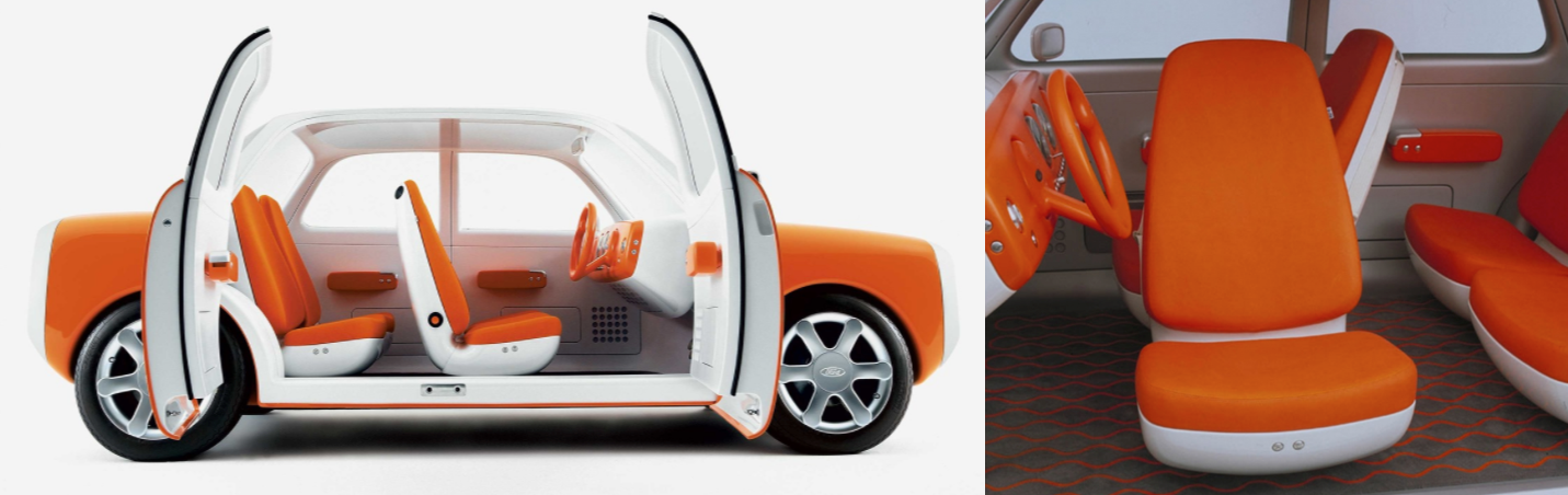Ford 021C concept car from Marc Newson, a key member of the Apple ID group.