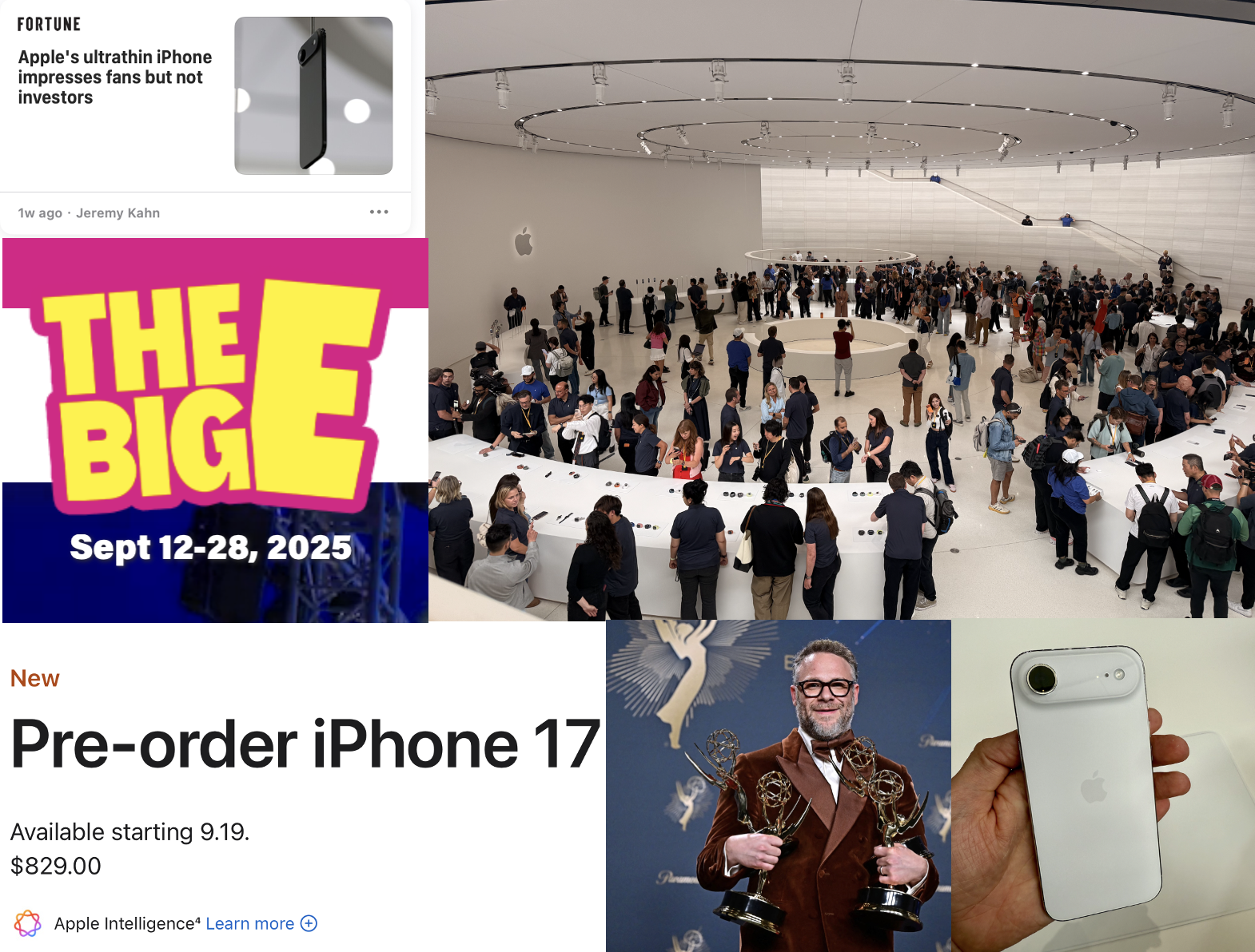 Apple’s Design Event at Apple Park